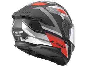 ΚΡΑΝΟΣ ΜΗΧΑΝΗΣ LS2 - FF808 Stream II Vintage mat black/grey/red -  ΚΡΑΝΟΣ ΜΗΧΑΝΗΣ LS2 - FF808 Stream II Vintage mat black/grey/red -