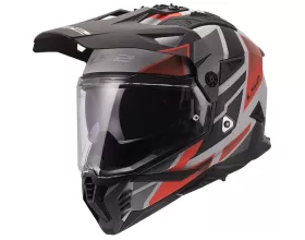 ΚΡΑΝΟΣ ΜΗΧΑΝΗΣ LS2 - MX702 Pioneer II 22.06 Block mat white/grey/red