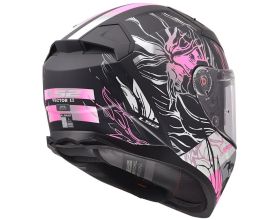 ΚΡΑΝΟΣ ΜΗΧΑΝΗΣ LS2 - Vector II FF811 Darflo mat black/pink -  ΚΡΑΝΟΣ ΜΗΧΑΝΗΣ LS2 - Vector II FF811 Darflo mat black/pink -