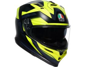 ΚΡΑΝΟΣ ΜΗΧΑΝΗΣ AGV - K7 MPLK E22.06 Glimpse mat black/yellow