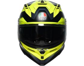 ΚΡΑΝΟΣ ΜΗΧΑΝΗΣ AGV - K7 MPLK E22.06 Glimpse mat black/yellow - 