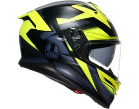 ΚΡΑΝΟΣ ΜΗΧΑΝΗΣ AGV - K7 MPLK E22.06 Glimpse mat black/yellow - 