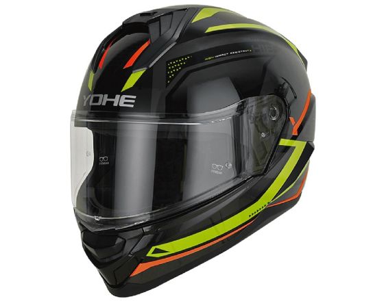 ΚΡΑΝΟΣ ΜΗΧΑΝΗΣ YOHE - FF983 G04 mat black/yellow/red 
