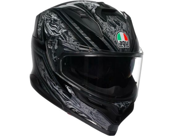 ΚΡΑΝΟΣ ΜΗΧΑΝΗΣ AGV - K7 MPLK E22.06 Damascus black/silver