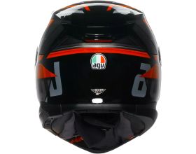 ΚΡΑΝΟΣ ΜΗΧΑΝΗΣ AGV - K7 MPLK E22.06 Taurax black/red - 