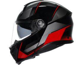 ΚΡΑΝΟΣ ΜΗΧΑΝΗΣ AGV - Tourmodular E2206 Perception black/red - 