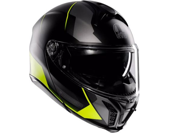 ΚΡΑΝΟΣ ΜΗΧΑΝΗΣ AGV - Tourmodular E2206 Perception mat black/yellow