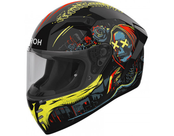 ΚΡΑΝΟΣ ΜΗΧΑΝΗΣ AIROH - Connor Double Face gloss