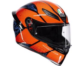 ΚΡΑΝΟΣ ΜΗΧΑΝΗΣ AGV - K1 S E2206 Speedarmor orange/black/blue