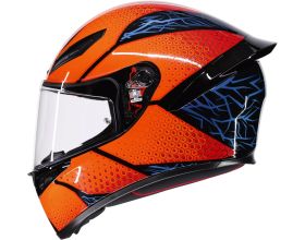 ΚΡΑΝΟΣ ΜΗΧΑΝΗΣ AGV - K1 S E2206 Speedarmor orange/black/blue - 