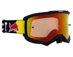 OFF ROAD ΜΑΣΚΑ RED BULL - Spect Evan-002 mat black/red mirror  - 