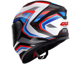 ΚΡΑΝΟΣ ΜΗΧΑΝΗΣ GIVI - 50.X Developed white/black/blue/red + φιμέ ζελατίνα - 