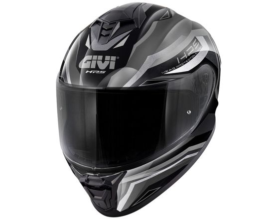 ΚΡΑΝΟΣ ΜΗΧΑΝΗΣ GIVI - 50.X black/titan/silver/grey + φιμέ ζελατίνα