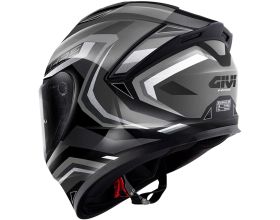 ΚΡΑΝΟΣ ΜΗΧΑΝΗΣ GIVI - 50.X black/titan/silver/grey + φιμέ ζελατίνα - 