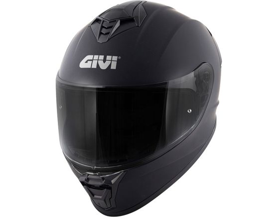 ΚΡΑΝΟΣ ΜΗΧΑΝΗΣ GIVI - 50.X mat black + φιμέ ζελατίνα