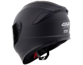 ΚΡΑΝΟΣ ΜΗΧΑΝΗΣ GIVI - 50.X mat black + φιμέ ζελατίνα - 