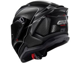 ΚΡΑΝΟΣ ΜΗΧΑΝΗΣ GIVI - 50.Z black/titanium/red + φιμέ ζελατίνα - 