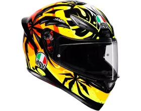 ΚΡΑΝΟΣ ΜΗΧΑΝΗΣ AGV - K1 S E2206 Tropicrush black/orange