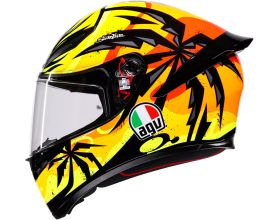 ΚΡΑΝΟΣ ΜΗΧΑΝΗΣ AGV - K1 S E2206 Tropicrush black/orange - 