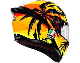 ΚΡΑΝΟΣ ΜΗΧΑΝΗΣ AGV - K1 S E2206 Tropicrush black/orange - 