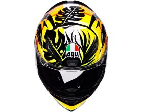 ΚΡΑΝΟΣ ΜΗΧΑΝΗΣ AGV - K1 S E2206 Tropicrush black/orange - 