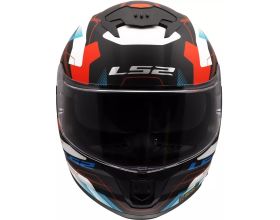 ΚΡΑΝΟΣ ΜΗΧΑΝΗΣ LS2 - FF808 Stream II Mika mat white/blue/red - 