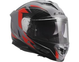 ΚΡΑΝΟΣ ΜΗΧΑΝΗΣ LS2 - FF818 Storm III Dynamo grey/red - 