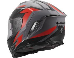 ΚΡΑΝΟΣ ΜΗΧΑΝΗΣ LS2 - FF818 Storm III Dynamo grey/red - 