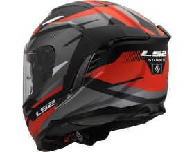ΚΡΑΝΟΣ ΜΗΧΑΝΗΣ LS2 - FF818 Storm III Komai mat black/red - 