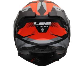 ΚΡΑΝΟΣ ΜΗΧΑΝΗΣ LS2 - FF818 Storm III Komai mat black/red - 