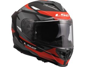 ΚΡΑΝΟΣ ΜΗΧΑΝΗΣ LS2 - FF818 Storm III Komai mat black/red - 
