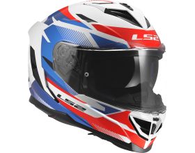 ΚΡΑΝΟΣ ΜΗΧΑΝΗΣ LS2 - FF818 Storm III Komai white/blue/red - 