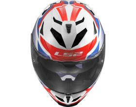 ΚΡΑΝΟΣ ΜΗΧΑΝΗΣ LS2 - FF818 Storm III Komai white/blue/red - 