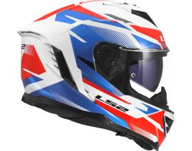 ΚΡΑΝΟΣ ΜΗΧΑΝΗΣ LS2 - FF818 Storm III Komai white/blue/red - 