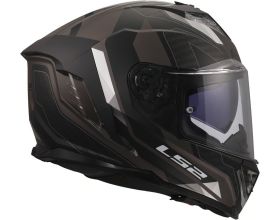 ΚΡΑΝΟΣ ΜΗΧΑΝΗΣ LS2 - FF818 Storm III Sporty mat black/grey - 