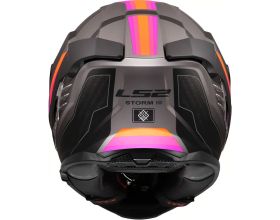 ΚΡΑΝΟΣ ΜΗΧΑΝΗΣ LS2 - FF818 Storm III Sporty mat grey/purple - 