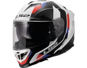 ΚΡΑΝΟΣ ΜΗΧΑΝΗΣ LS2 - FF818 Storm III Sporty white/blue/red - 