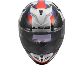 ΚΡΑΝΟΣ ΜΗΧΑΝΗΣ LS2 - FF818 Storm III Sporty white/blue/red - 