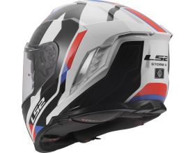 ΚΡΑΝΟΣ ΜΗΧΑΝΗΣ LS2 - FF818 Storm III Sporty white/blue/red - 