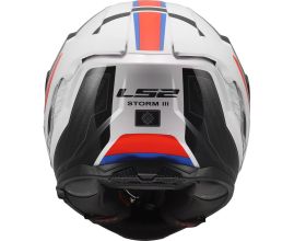 ΚΡΑΝΟΣ ΜΗΧΑΝΗΣ LS2 - FF818 Storm III Sporty white/blue/red - 