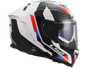 ΚΡΑΝΟΣ ΜΗΧΑΝΗΣ LS2 - FF818 Storm III Sporty white/blue/red - 