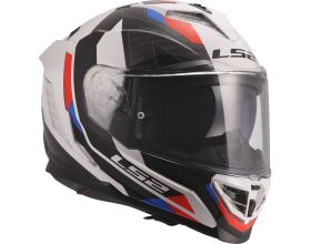 ΚΡΑΝΟΣ ΜΗΧΑΝΗΣ LS2 - FF818 Storm III Sporty white/blue/red - 