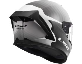 ΚΡΑΝΟΣ ΜΗΧΑΝΗΣ LS2 - Rapid 3 FF820 22.06 Flow white/grey - 