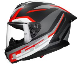 ΚΡΑΝΟΣ ΜΗΧΑΝΗΣ LS2 - Rapid 3 FF820 22.06 Hyper mat black/red
