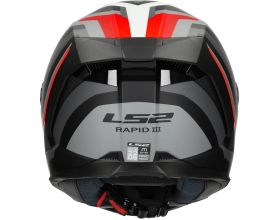 ΚΡΑΝΟΣ ΜΗΧΑΝΗΣ LS2 - Rapid 3 FF820 22.06 Hyper mat black/red - 