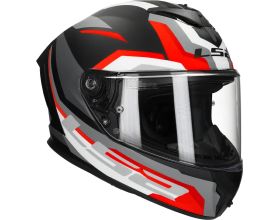 ΚΡΑΝΟΣ ΜΗΧΑΝΗΣ LS2 - Rapid 3 FF820 22.06 Hyper mat black/red - 