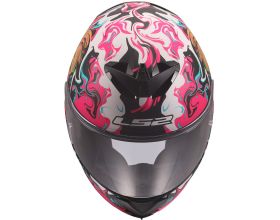 ΚΡΑΝΟΣ ΜΗΧΑΝΗΣ LS2 - Rapid 3 FF820 22.06 Cyberg mat purple/cyan - 