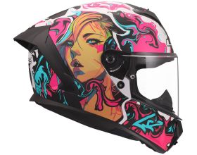 ΚΡΑΝΟΣ ΜΗΧΑΝΗΣ LS2 - Rapid 3 FF820 22.06 Cyberg mat purple/cyan - 