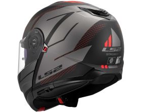 ΚΡΑΝΟΣ ΜΗΧΑΝΗΣ LS2 - FF908 Strobe 2 Code mat black/grey - 