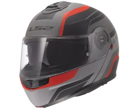 ΚΡΑΝΟΣ ΜΗΧΑΝΗΣ LS2 - FF908 Strobe 2 Monza mat black/grey/red